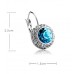 Cercei Blue Topaz Elegance